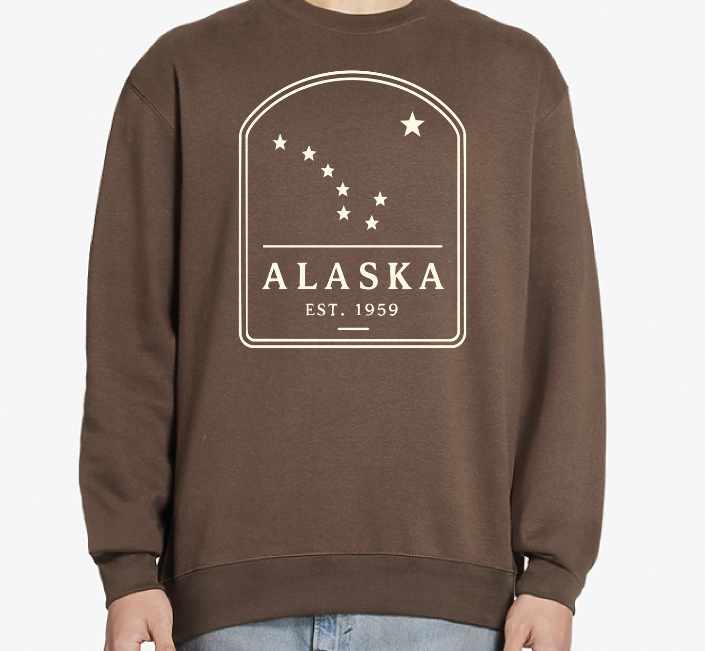 Alaska Badge Sweatshirt
