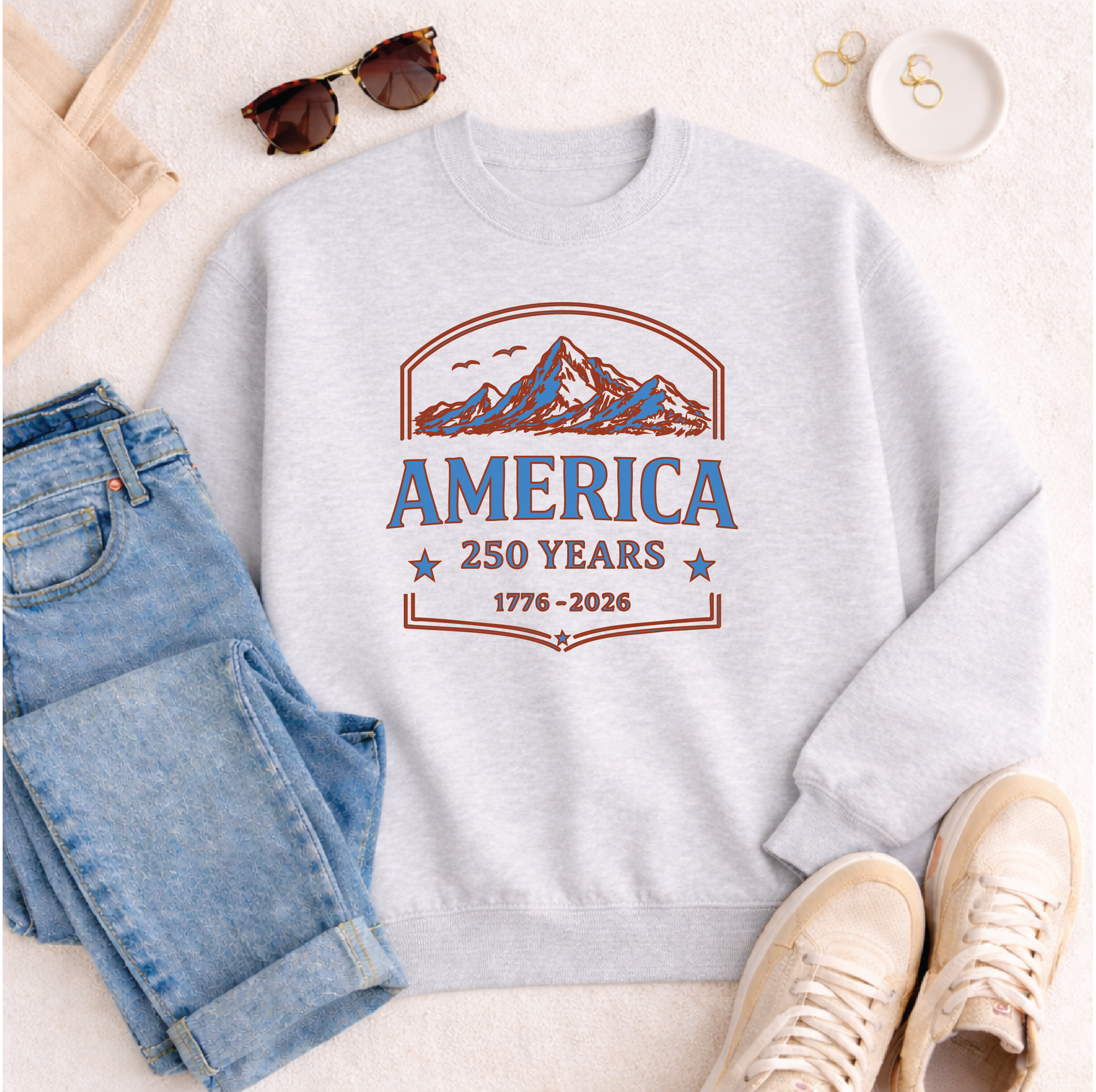 America 250th Sweatshirt – Wild Medley