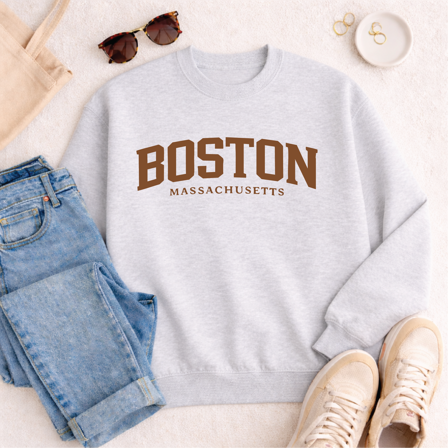 Boston Massachusetts Sweatshirt