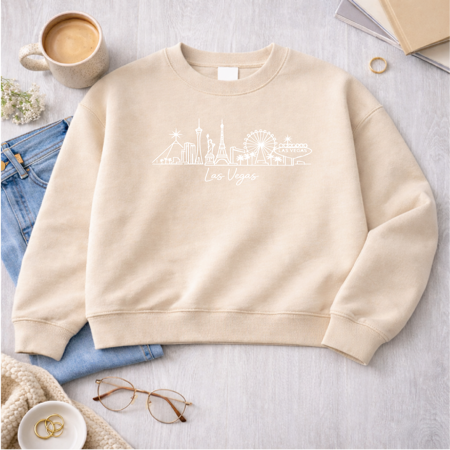 Las Vegas Skyline Sweatshirt