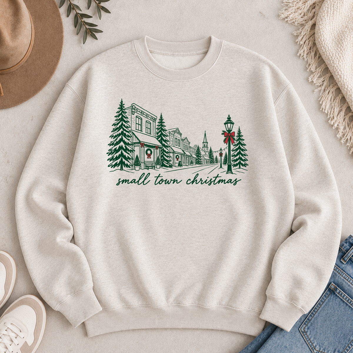 Small Town Christmas Sweatshirt