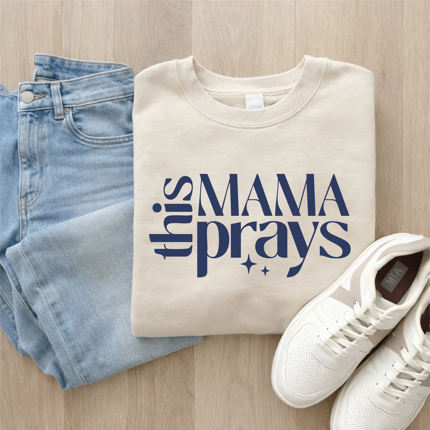 This Mama Prays Sweatshirt