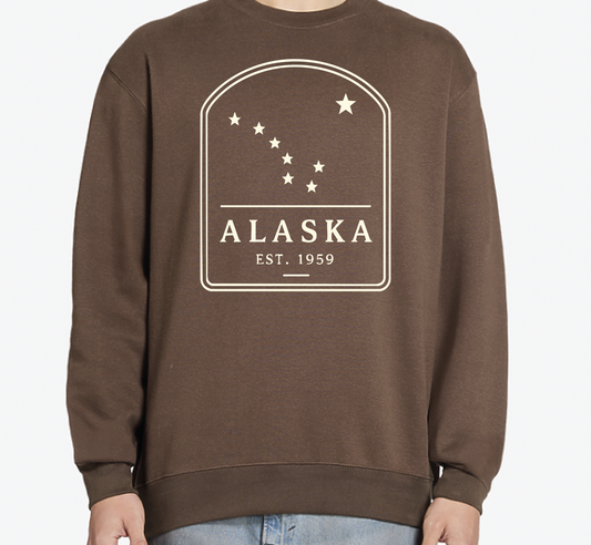 Alaska Badge Sweatshirt