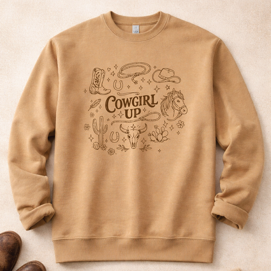 Cowgirl Up Sweatshirt