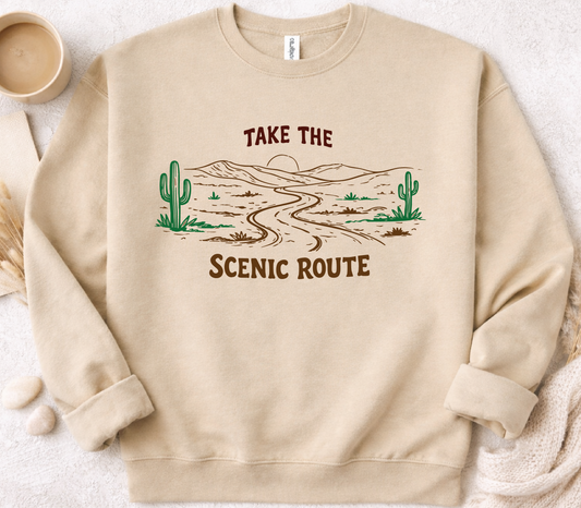 Take the Scenic Route Sweatshirt