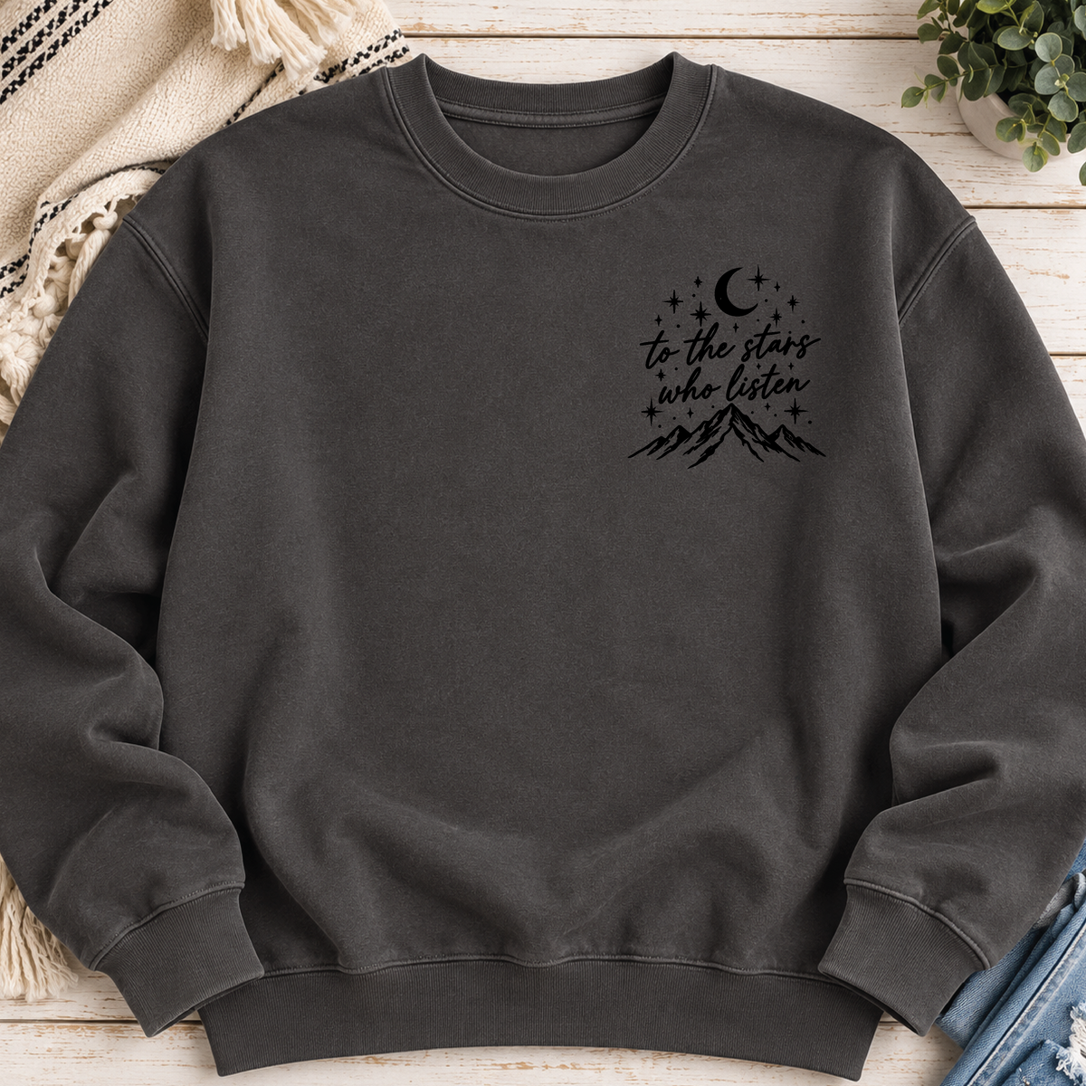 To the Stars Who Listen ACOTAR Sweatshirt