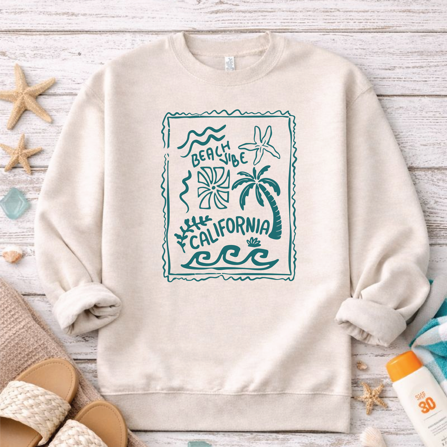 California Stamp Sweatshirt