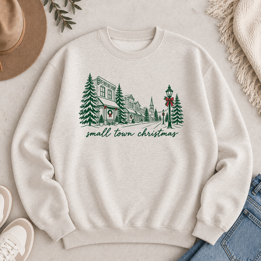 Small Town Christmas Sweatshirt